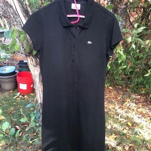 Small Black Polo Lacoste Dress